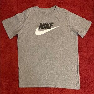 Boys Gray Nike Tee- Boys XL